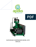 PPI 2072 Diaphragm Compressor Manual