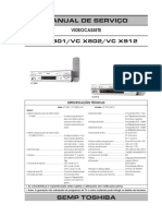 Semp Toshiba VCX 801, VCX802, VCX912 PDF