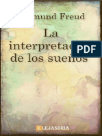 Sigmund Freud La Interpretacion de Los Suenos PDF