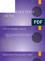 TEKNOLOGI TEPAT GUNA Kota Tangerang 21-2-23