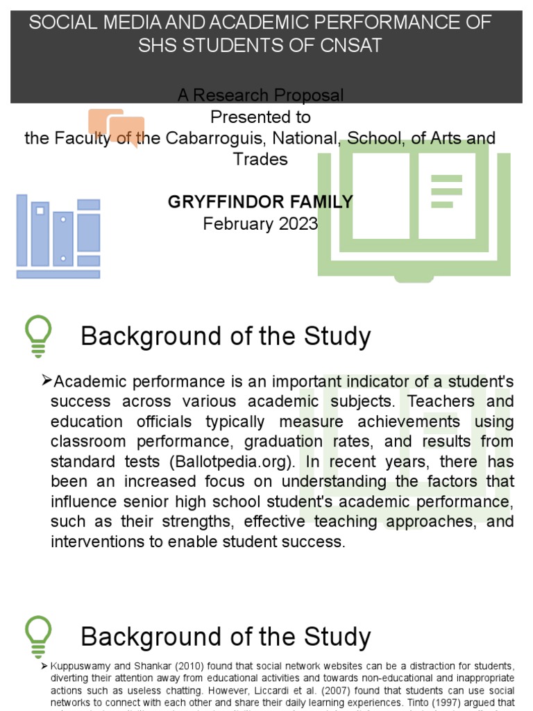 Impact of Social Media on SHS Performance | PDF | Social Media ...