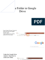 Create Folder in Google Drive