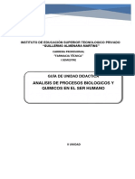 II-UNIDAD-Analisis de Procesos Biologicos y quimicos-I-SEMESTRE