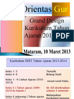 Orientasi Guru (Design Kurikulum) THN 2013-2014