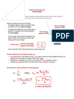 Electric Field Intensity