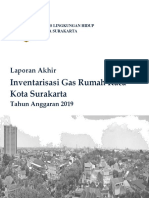 Inventarisasi Gas Rumah Kaca Kota Surakarta: Laporan Akhir