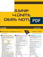 8.sınıf 4.ünite Ders Notları