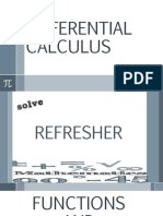 Module 1 REFRESHER CALCULUS PDF