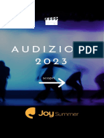 Audizioni 2023 JoySummer