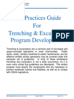 Best Practices Guide For Trenching & Excavation Program Development