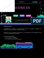 Matrices (Presentation)