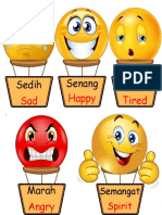 Emotions in Indonesian and English
