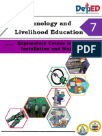 Technology and Livelihood Education: Exploratory Course in Electrical Installation and Maintenance