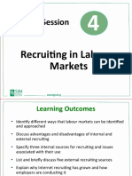 Session: Recrui-Ng in Labour Markets
