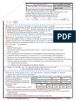 Série D'exercices 4, État D'équilibre D'un Système Chimique, 2BAC BIOF, SM, PC Et SVT, PR JENKAL RACHID - Unlocked PDF