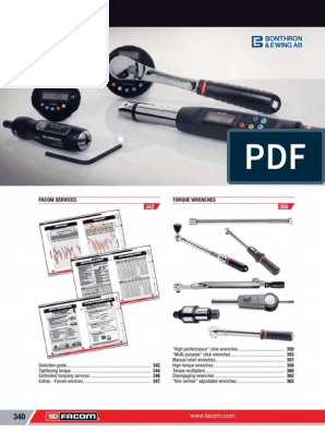 FACOM S.306U Dual Graduation Click Torque Wrench