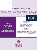 A-Z of RPWD Act, 2016