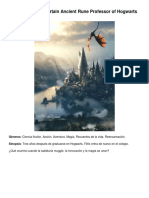 Harry Potter: A Certain Ancient Rune Professor of Hogwarts