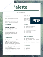 Resume For Doctor-WPS Office