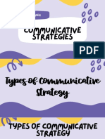 Communicative Strategies PDF