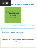 Week 1 - The Nature of Strategy