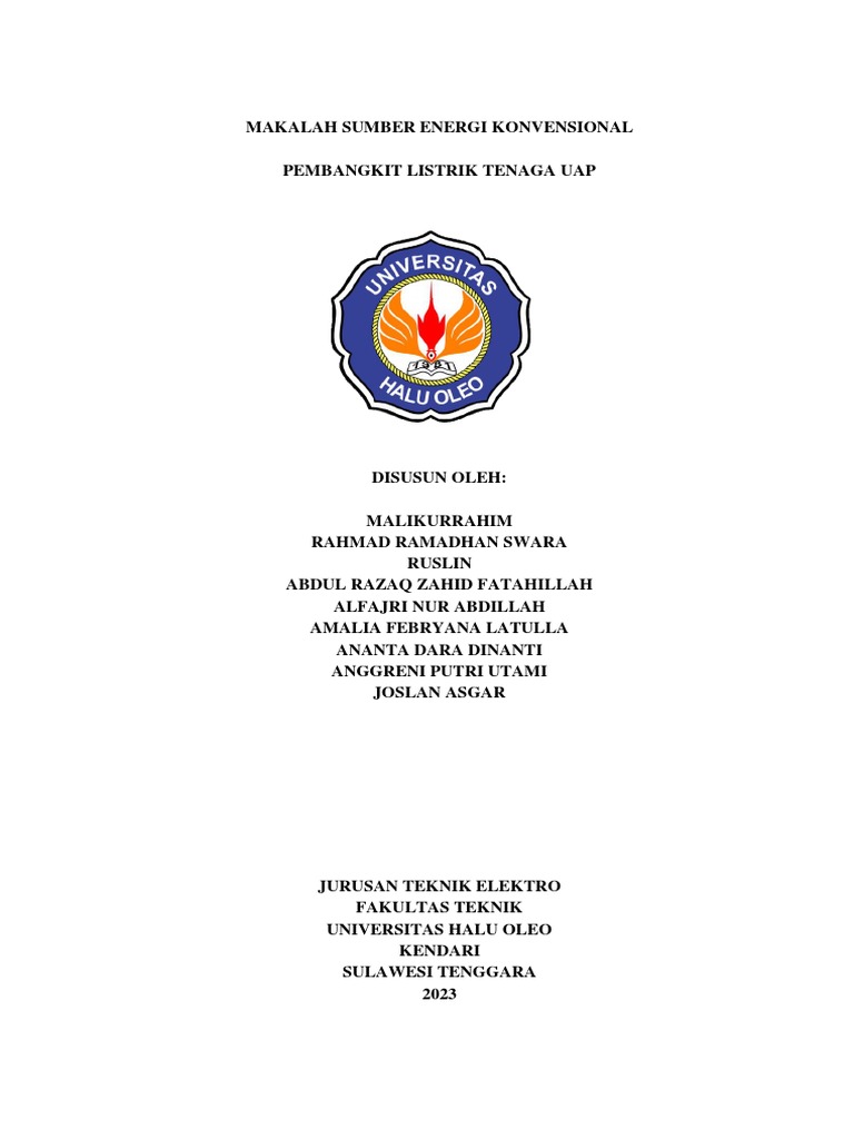 Makalah sumber energi konvensional kelompok 2 pdf