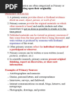 Iii Primary and Secondary Sources-1