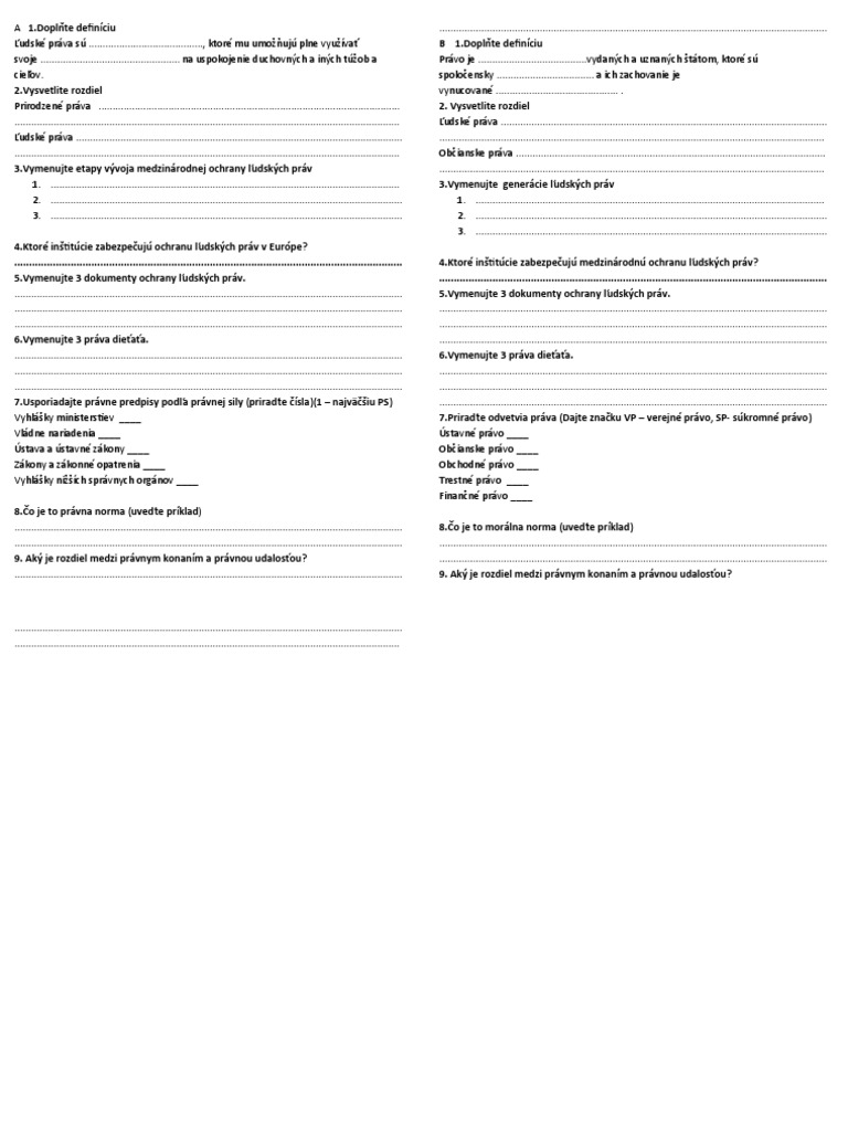 Pravo Test | PDF
