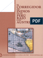 El Corregidor de Indios en El Peru Bajo Los Austrias Ocr PDF