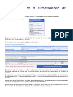 Declaración de La Autoevaluación