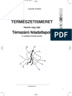 TERMÉSZETISMERET Feladatlapok