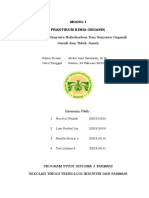 Laprak Kimor - Identifikasi Senyawa Hidrokarbon Dan Jenuh Tak Jenuh