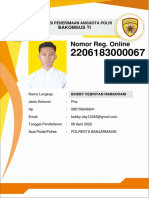 Form Reg. Online Pendaftar 2206183000067 PDF