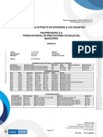 Certificado extracto intereses cesantías Héctor Loaiza