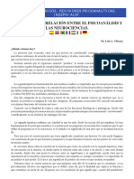 Acerca de La Relacion Entre El Psicoanalisis y Las Neurociencias PDF