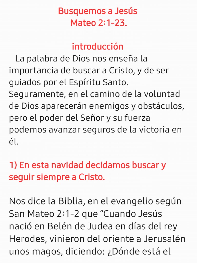 Busquemos A Jesús PDF | PDF
