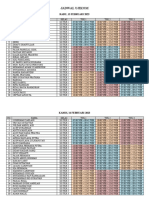 Jadwal UJIKOM 23