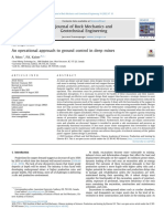 An Operational Approach To Ground Co - 2022 - Journal of Rock Mechanics and Geot PDF