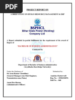 BHSPCL Project