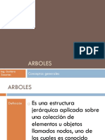 Arboles - Conceptos Generales