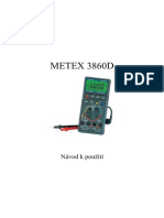Metex 3850 D PDF