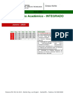 Calendario Academico 2023 Integrado Atualizado em 20 12 2022