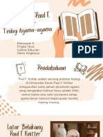 Teologi Agama-Agama Pandangan Paul F. Knitter