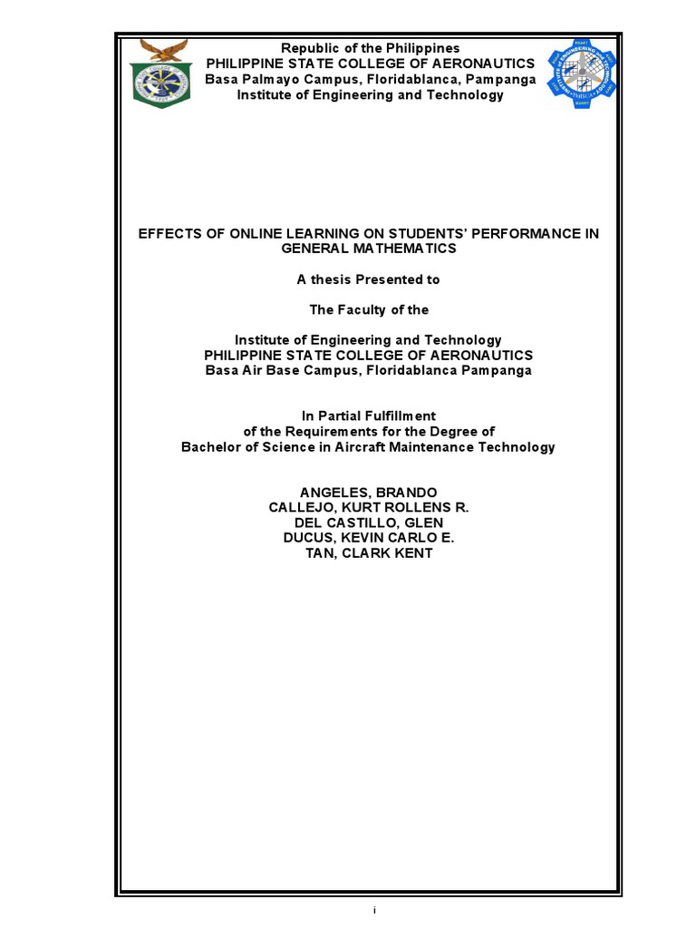 Effects Of Online Learning Pdf Educational Technology Learning