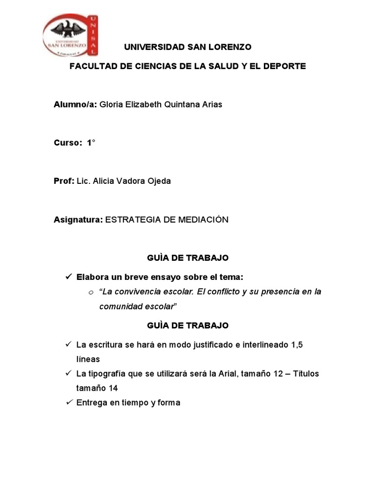 La Convivencia Escolar Pdf Violencia Agresión