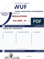 8th WORLD JUNIOR WUSHU CHAMPIONSHIPS REGULATIONS - 220927 - 080127 PDF