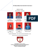 Kelompok 1. Teorema Pythagoras Dan Bangun Datar