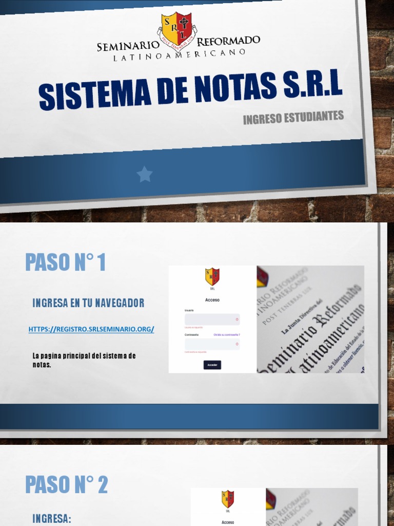 Sistema de Notas (P.Estudiantes) PDF