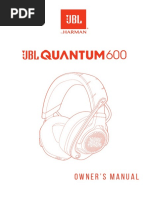 JBL Quantum 600 Manual Original PDF