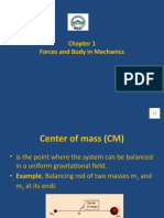 Center of Mass Location and Motion